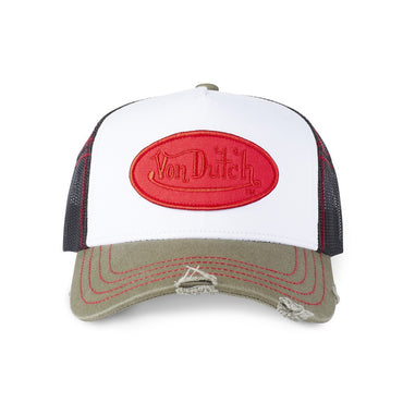 Von Dutch Trucker Cap: Classic Mesh Back Hat with Adjustable Snapback