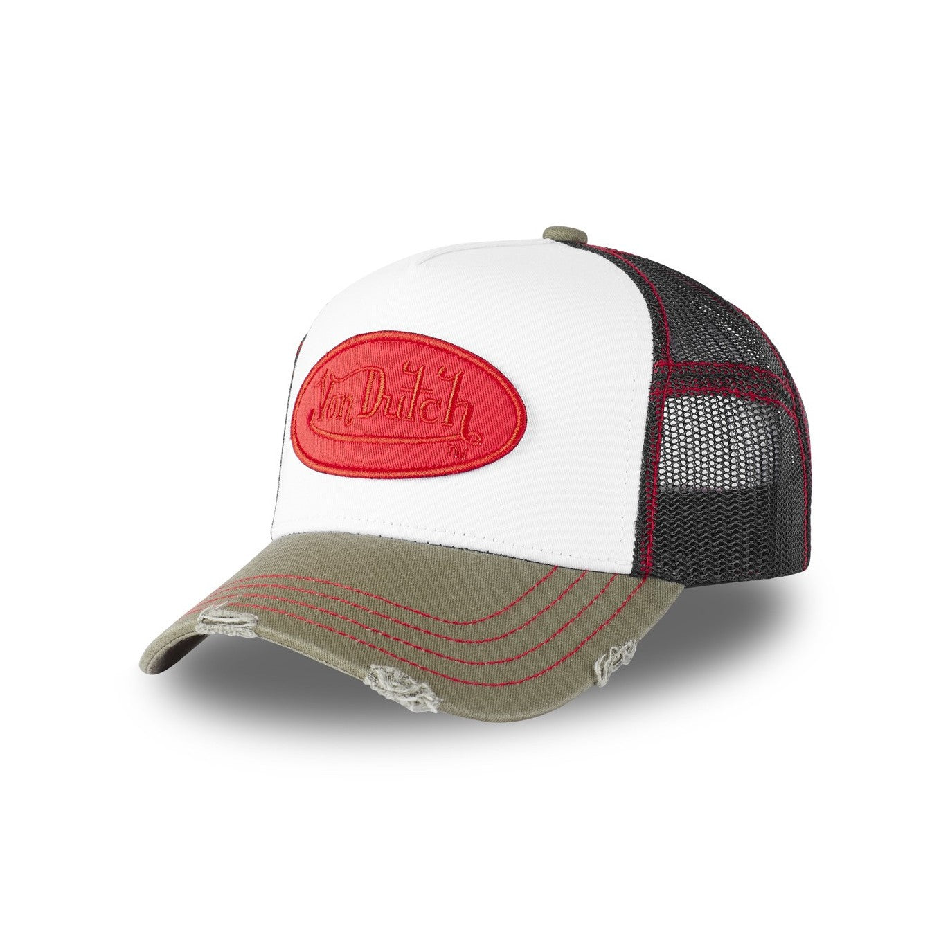 Von Dutch Trucker Cap: Classic Mesh Back Hat with Adjustable Snapback