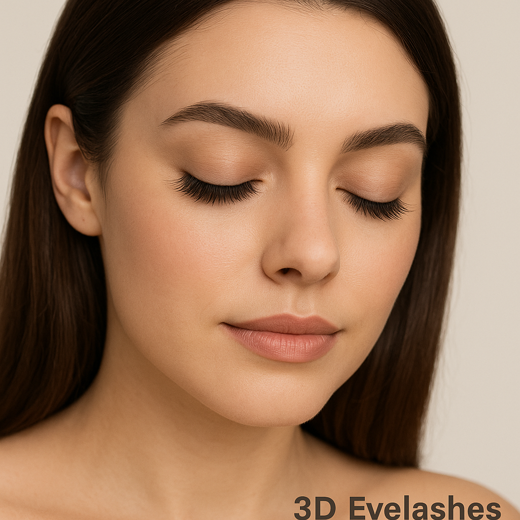 Luxurious 3D False Eyelashes: Reusable PBT Fiber for Stunning, Voluminous Lashes