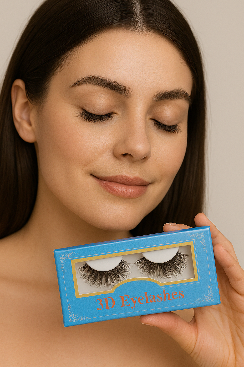 Luxurious 3D False Eyelashes: Reusable PBT Fiber for Stunning, Voluminous Lashes