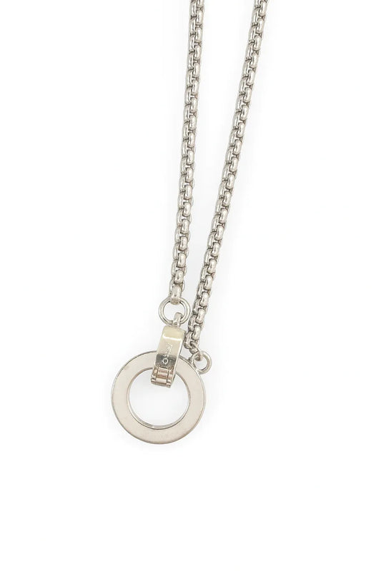 Leonardo Silver Clip & Mix Lolita Necklace 43cm Adjustable Basic Chain - Gomix Brands Outlet