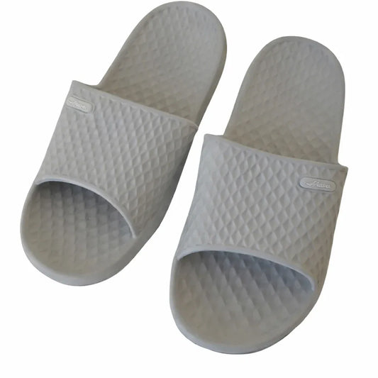 Heva Women's Non-Slip Grey Shower Slippers Indoor Beach Sandals - Gomix Brands Outlet