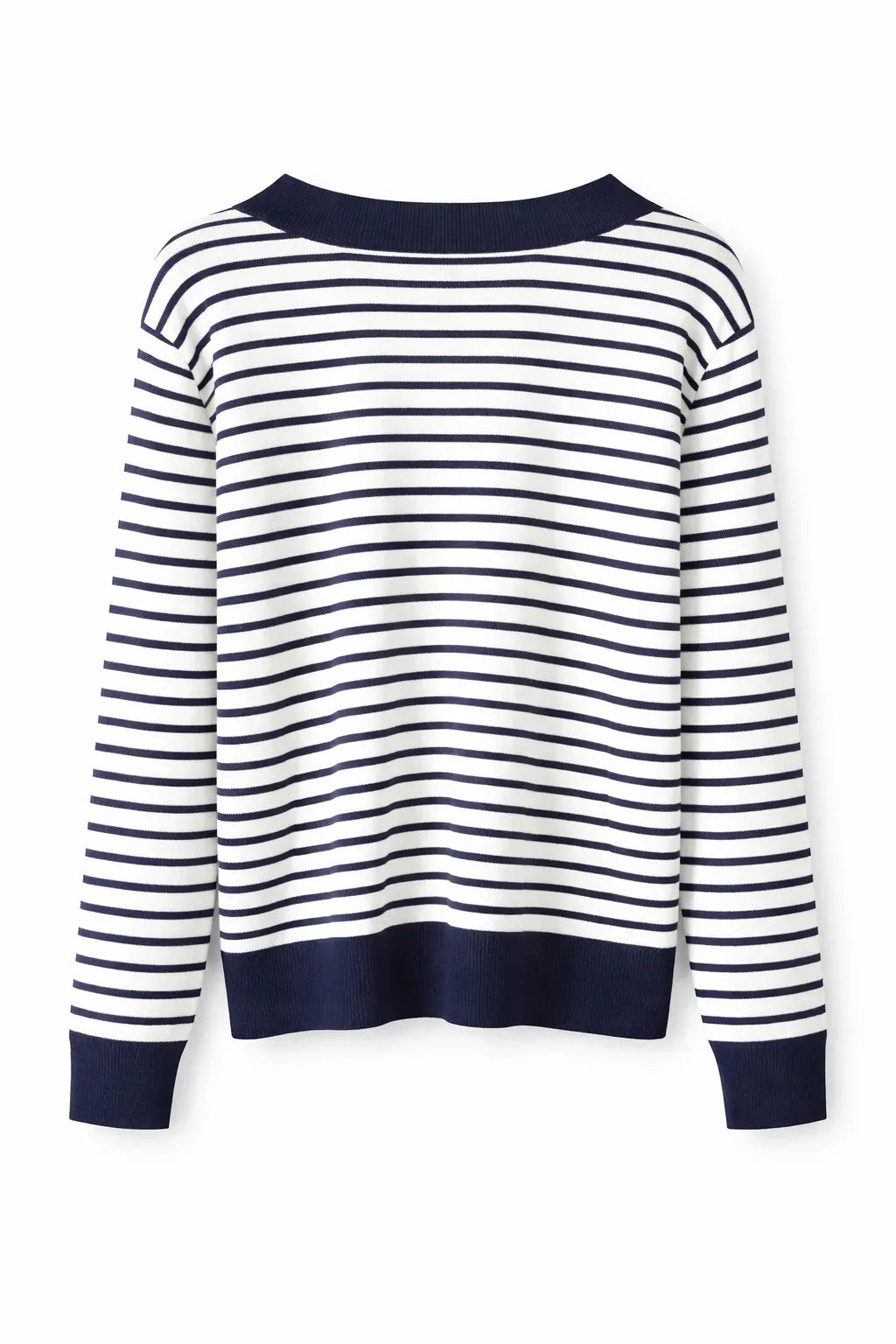 Lands’ End Striped Knit Sweater - Gomix Brands Outlet