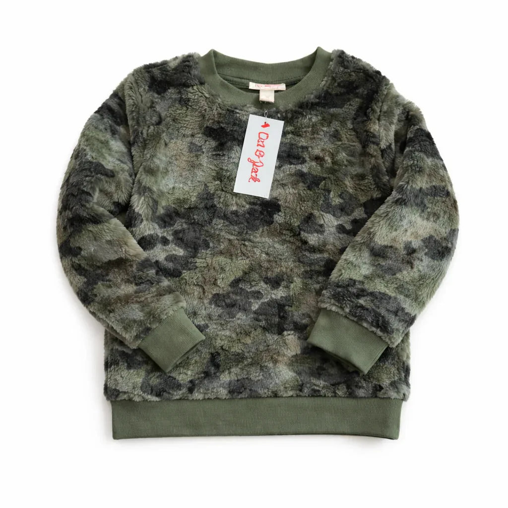 Cat & Jack Camouflage Pullover Sweater for Toddler Boys - Gomix Brands Outlet