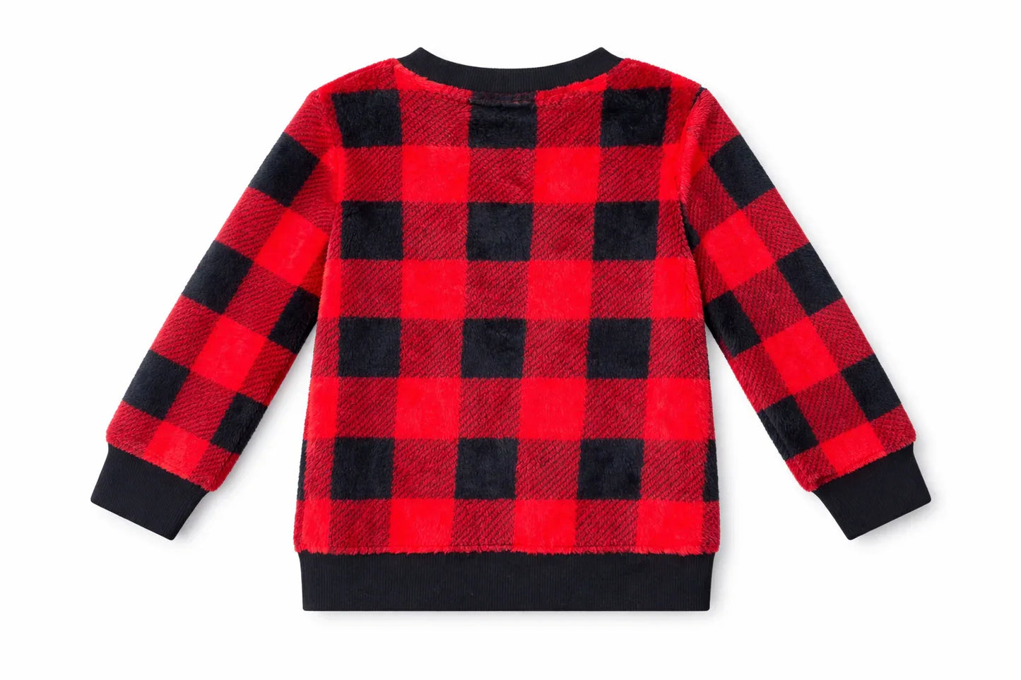 Cat & Jack Kids’ Buffalo Plaid Fleece Sweater - Gomix Brands Outlet