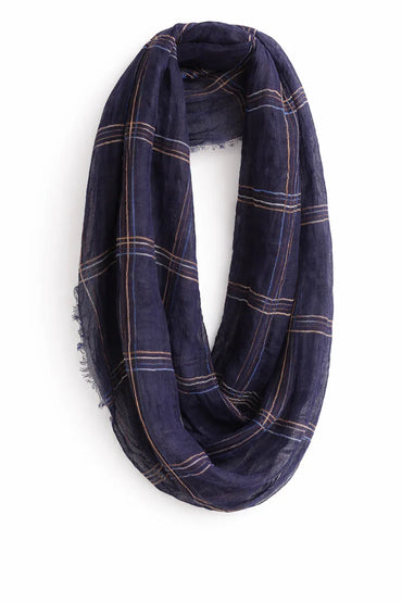 Mixit Shimmer Light Weave Tube Style Infinity Scarf - Gomix Brands Outlet