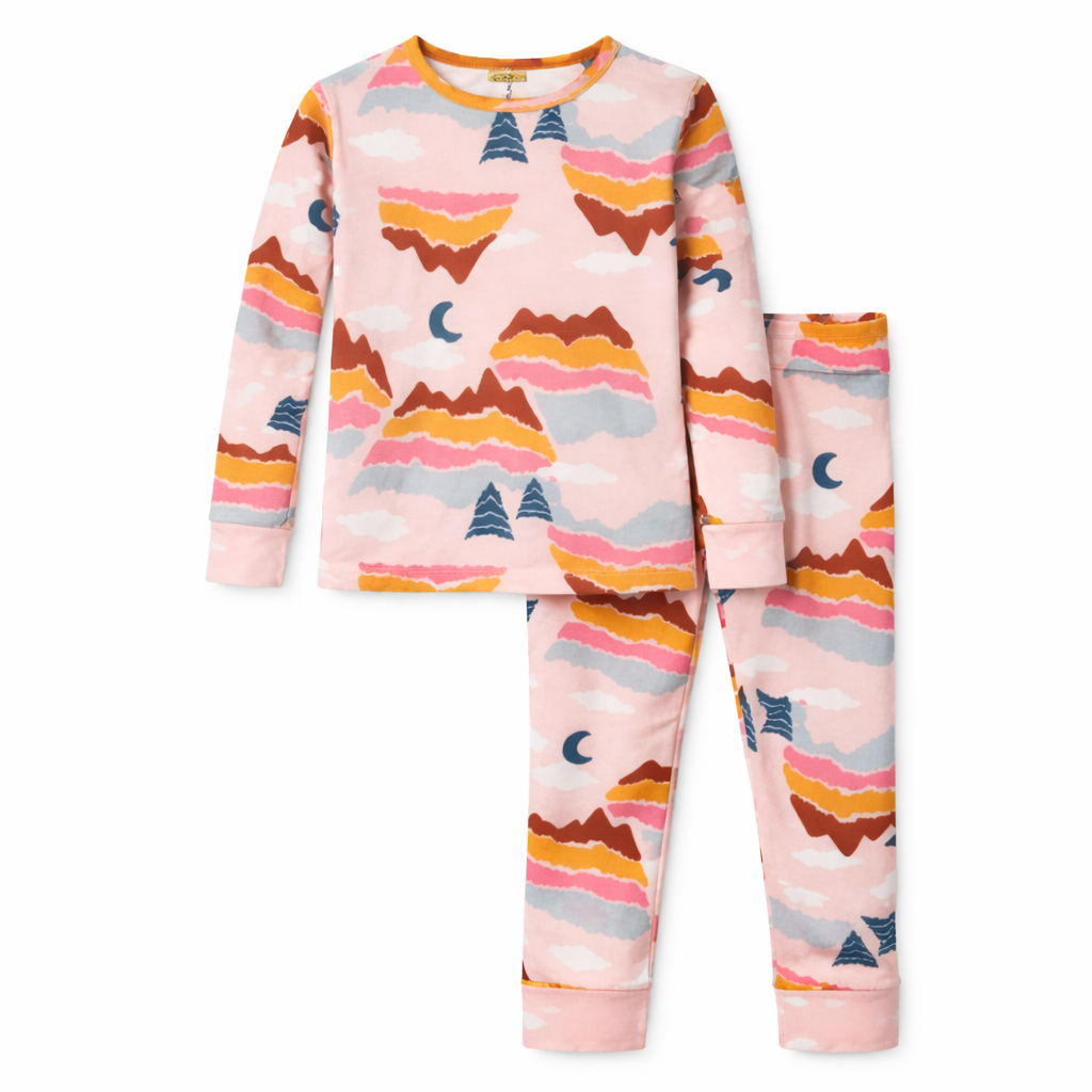 Cat & Jack Mountain Landscape Kids Pajama Set