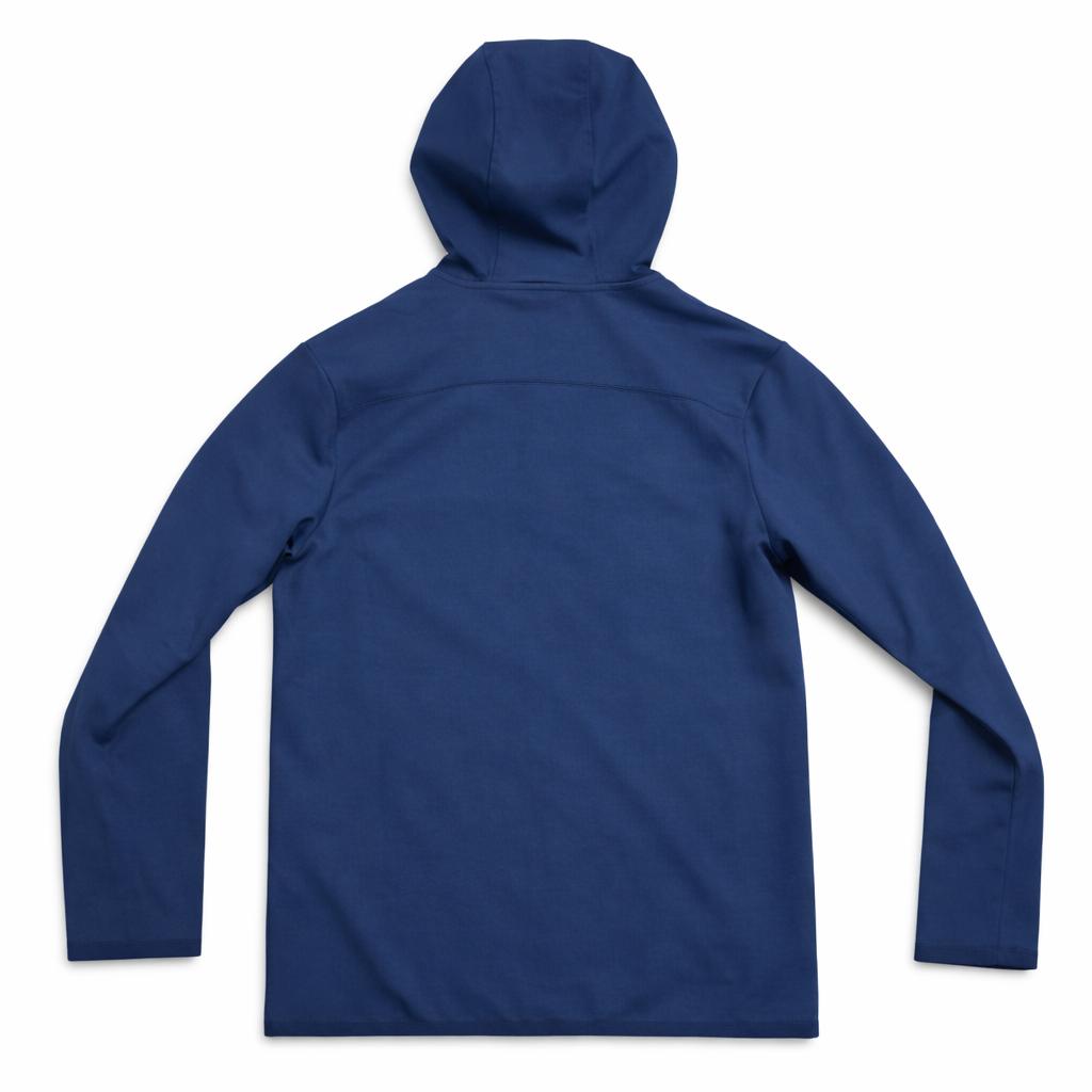 All in Motion Men's Zip-Up Hooded Fleece Jacket Navy Blue
