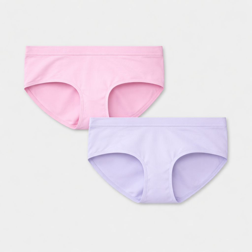 All in motion high waisted Panties Bottom Girls' Size - 2Pack