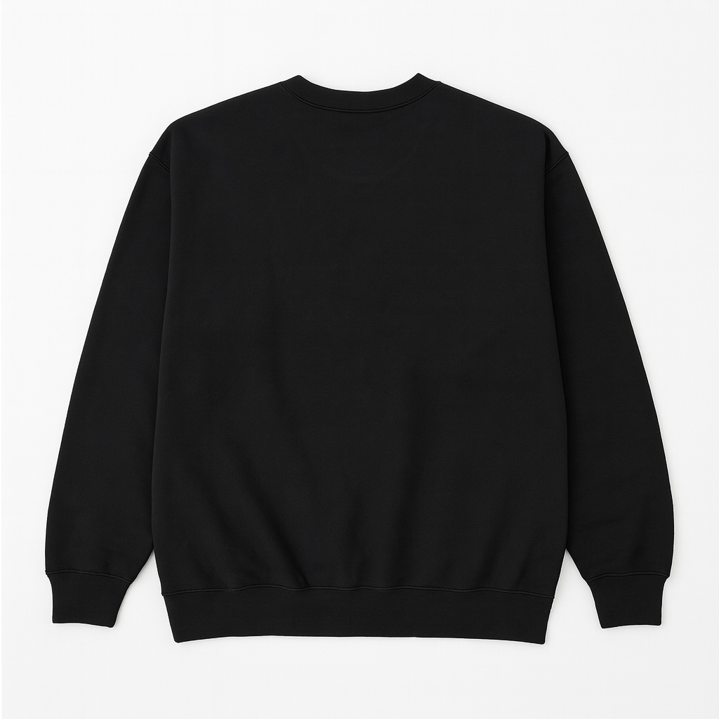 Vintage 90s Calvin Klein Black Embroidered Sweatshirt Classic Fit