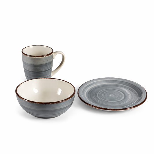 Mäser Lumaca 15-piece stoneware dinnerware