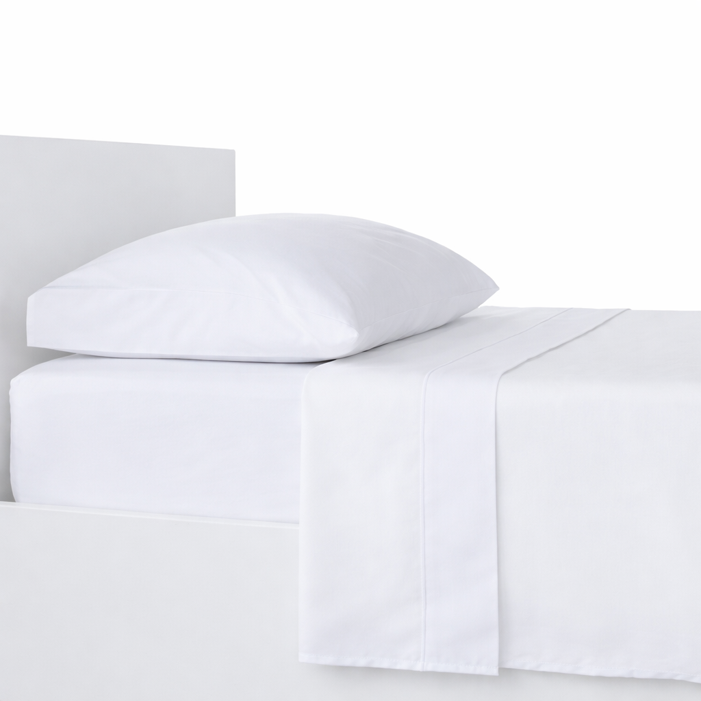 Cotton Artean Cotton top sheet , fitted sheet and pillowcase
