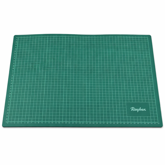 Rayher Green Cutting Mat 60x45cm with 3mm Thickness