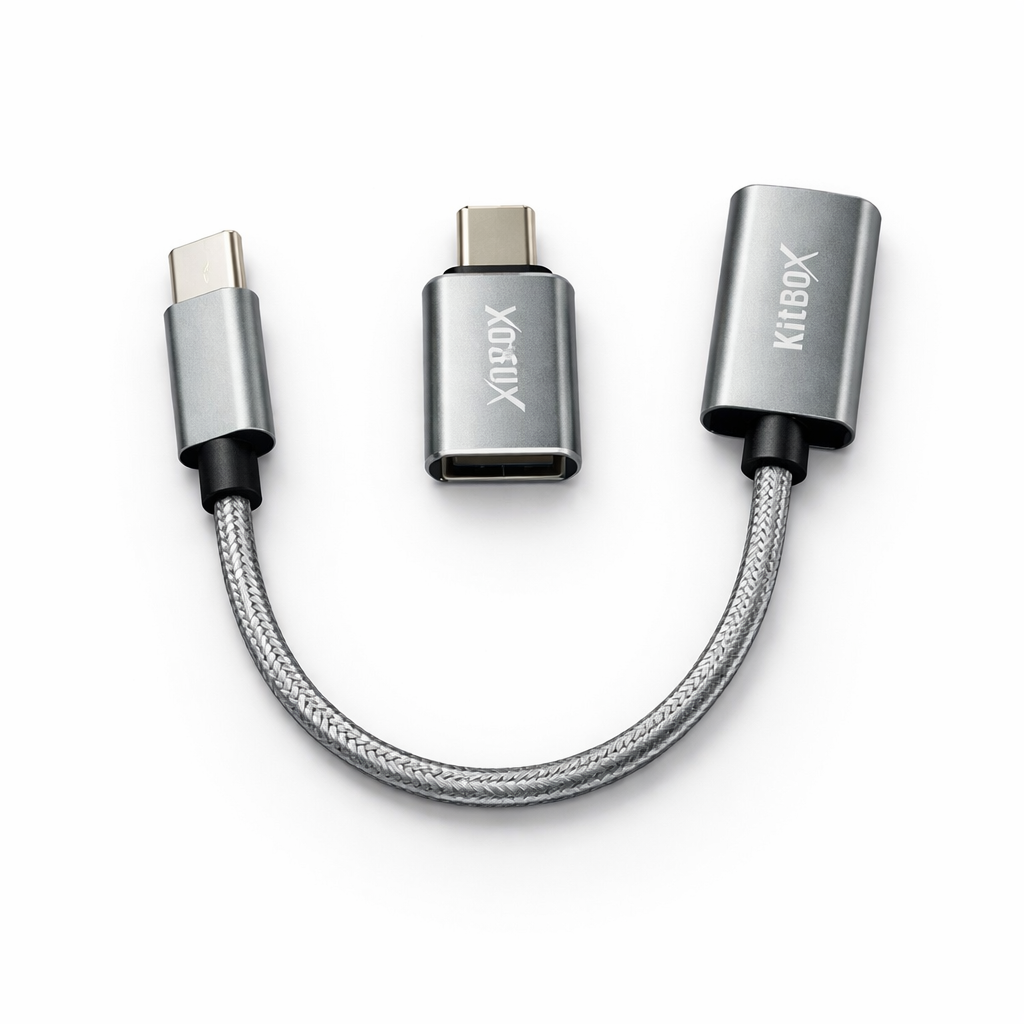 kit box USB‑C to USB‑A Adapter