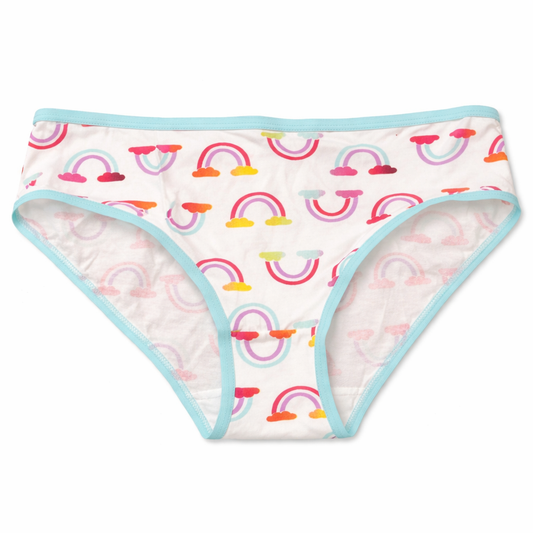 Arizona Jean Co Rainbow Print Bikini Underwear – Soft Cotton Stretch Brief