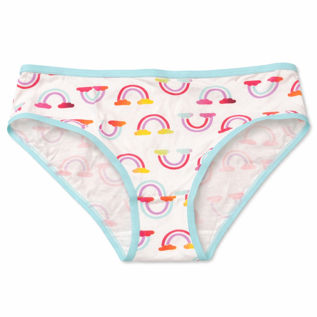 Arizona Jean Co Rainbow Print Bikini Underwear – Soft Cotton Stretch Brief