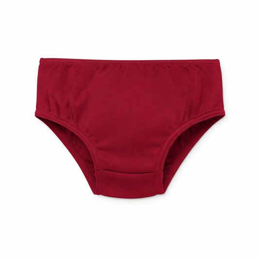 Underwear Classic Kids Swim Briefs – Burgundy
