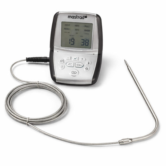 Mastrad m°classic+ Thermo Probe with Integrated Timer and Silicone Handle