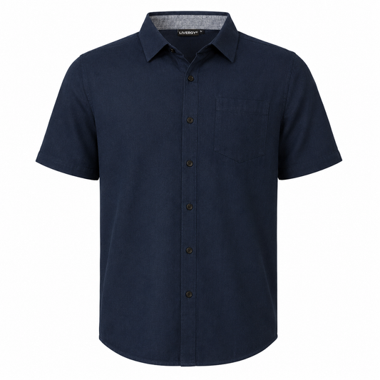 LIVERGY Men's short-sleeved shirt