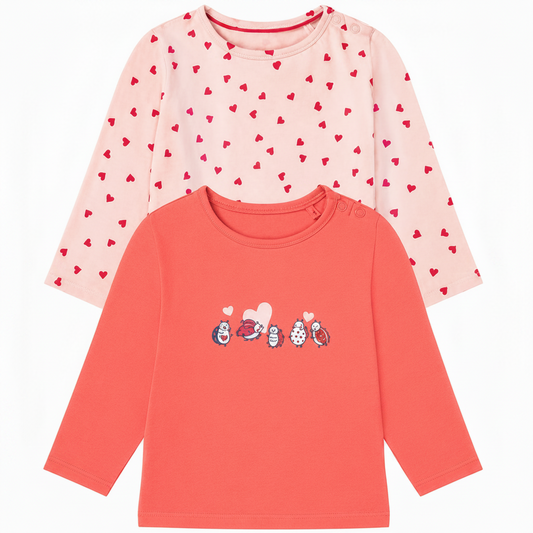 Lupilu Baby Long Sleeve Bodysuit Multicolor