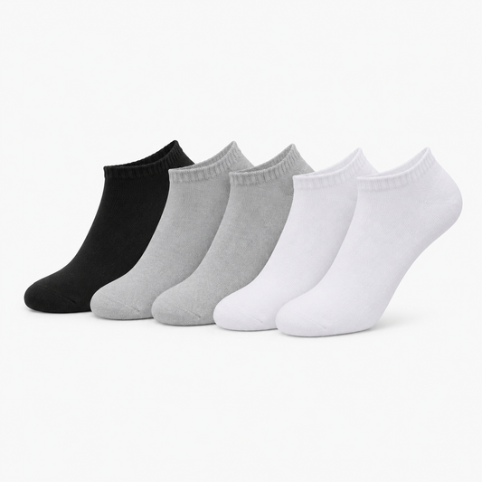 Livergy Socks 5-Pack Comfortable Men's Cotton Footwear