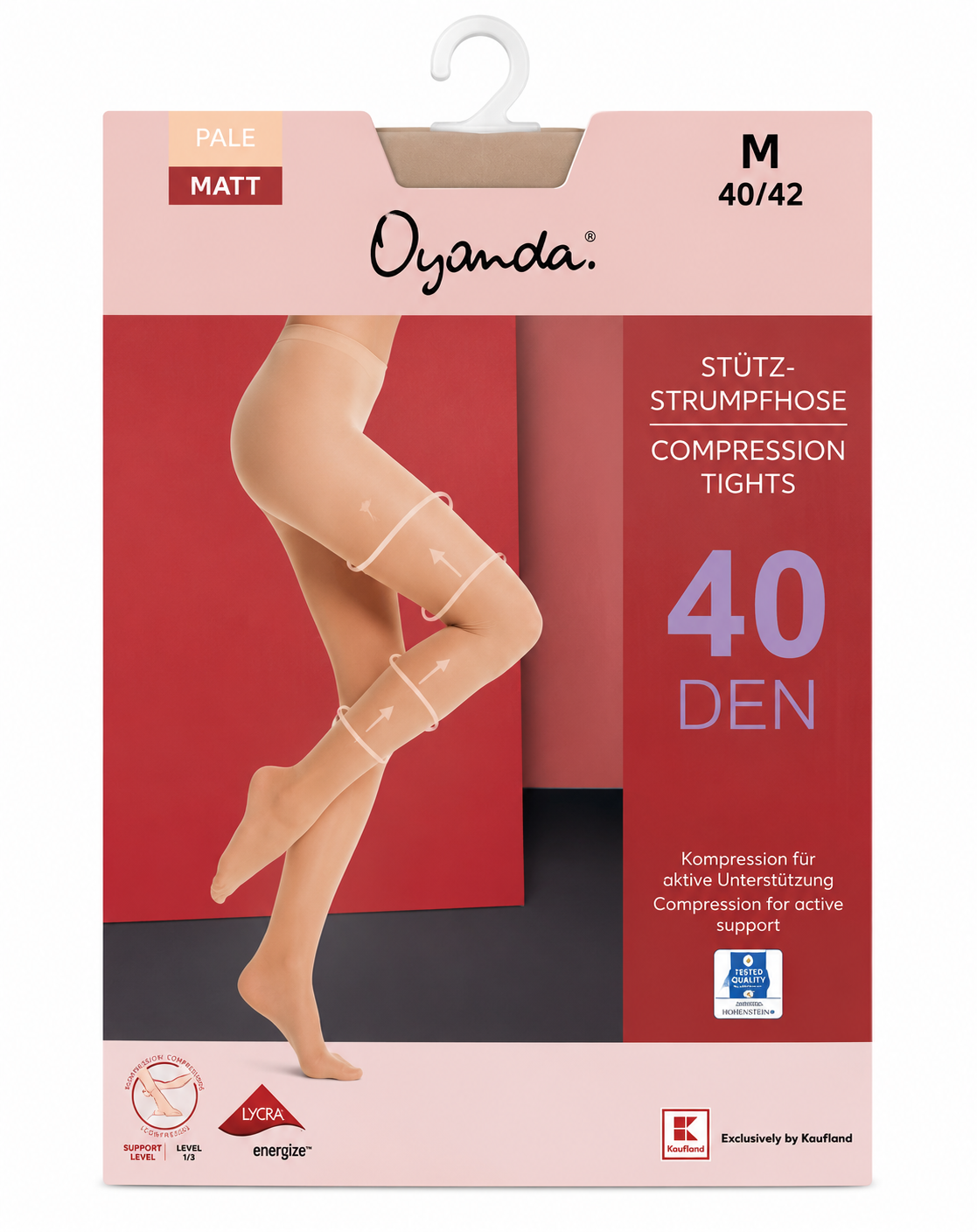oyand Women's Plain Mesh Tights 40 den