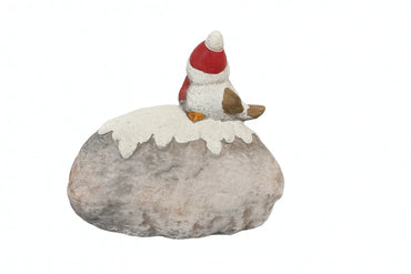 Frohes Fest Winter Robin Decorative Figurine - Gomix Brands Outlet