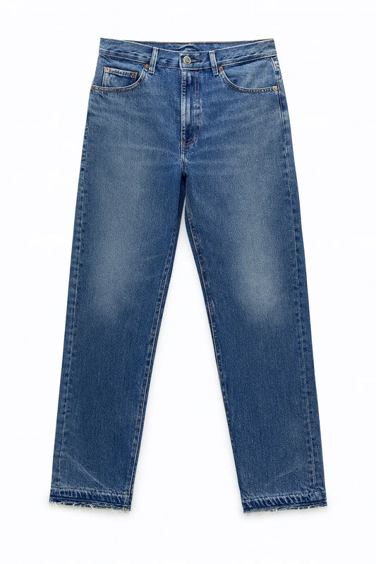 Vintage USA Levi's 501 Busted Cuff Denim Jeans - Gomix Brands Outlet