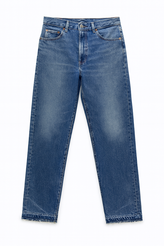 Vintage USA Levi's 501 Busted Cuff Denim Jeans