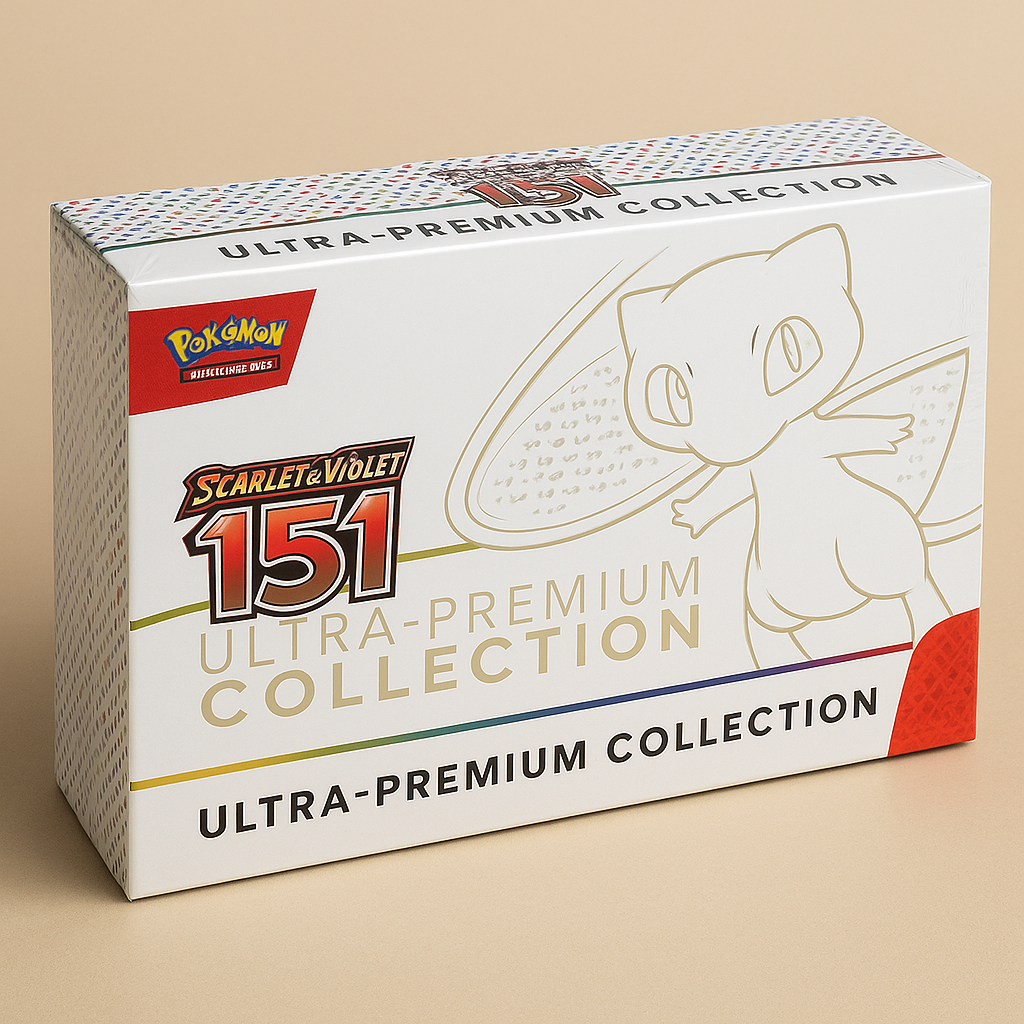 Pokemon Scarlet & Violet 151 Ultra Premium Collection UPC Factory Sealed Italian VESION