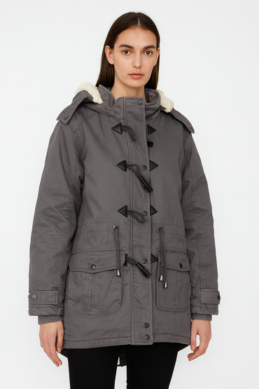 Warm Wantdo unisex Winter Thick Hooded Jacket small