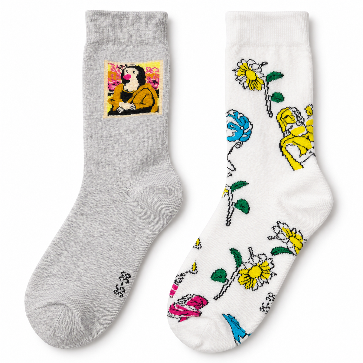 Mona Lisa & Sculpture Socks 2-Pack