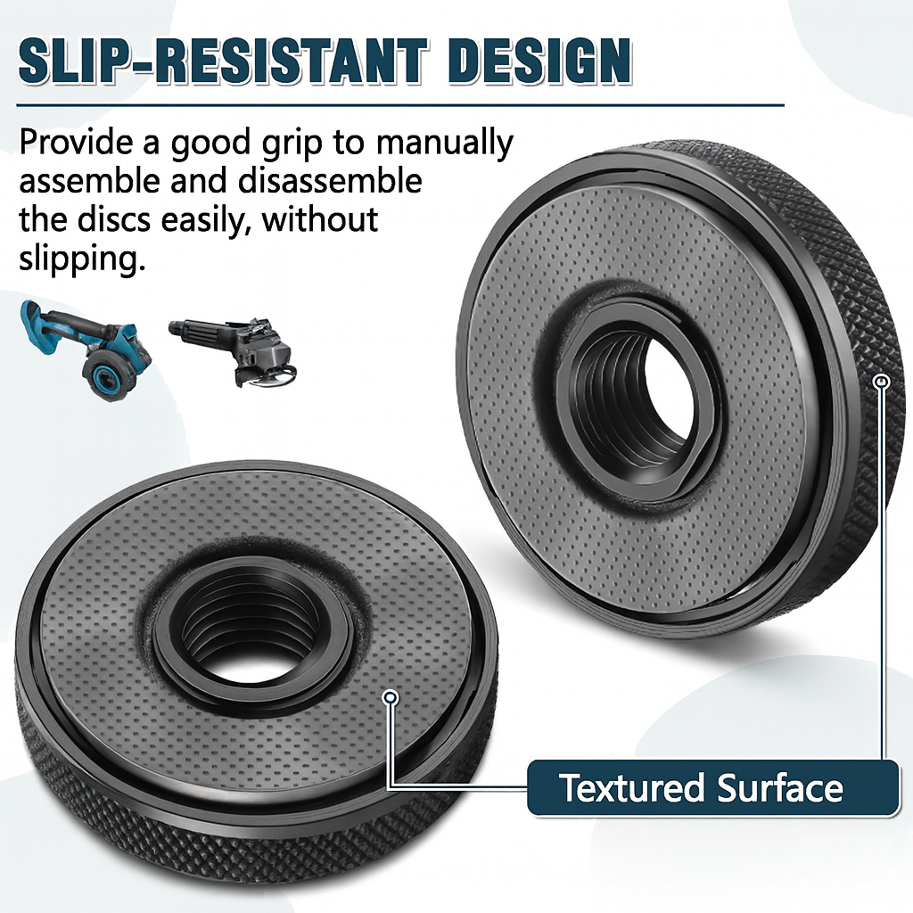 Lytool M14 Quick Release Nut: Effortless Tool-Free Disc Changes for Angle Grinders