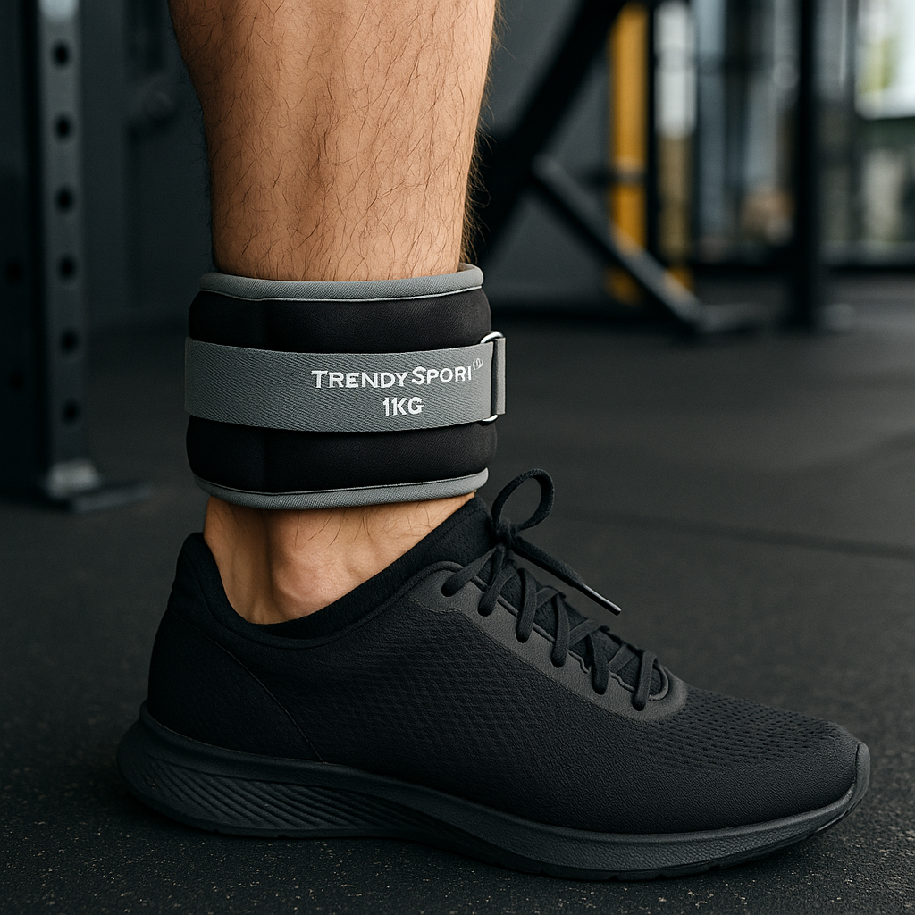 Adjustable Ankle Wrist Weight Cuff Strap for Fitness Training and Rehab 1KG