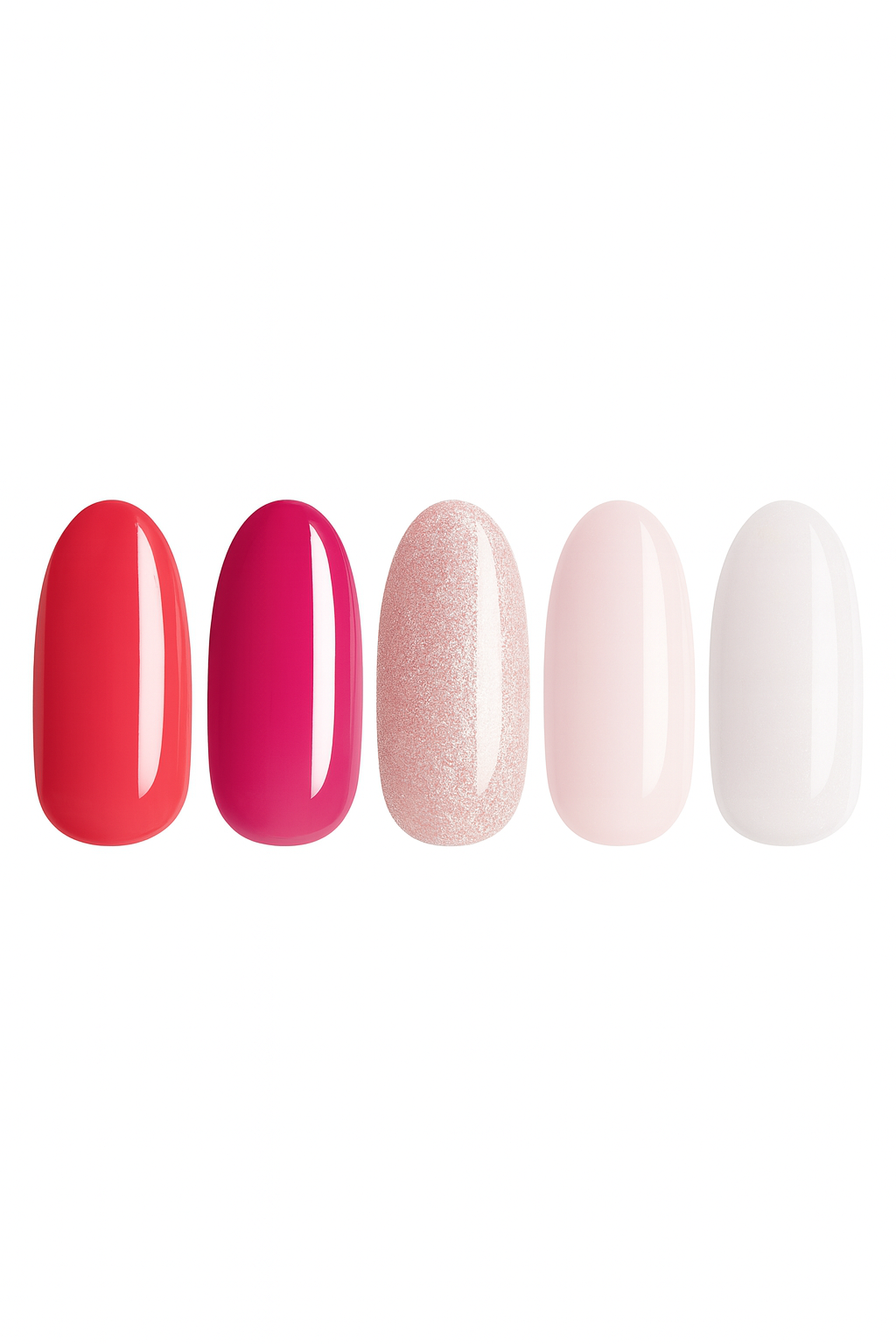 NeoNail Adorable UV Gel Polish Starter Kit, 5 Colors, 48W LED Lamp