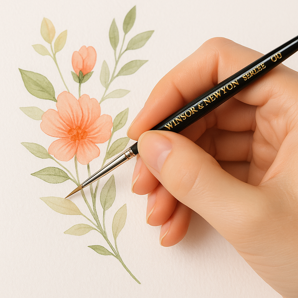 Winsor & Newton Series 7 Kolinsky Sable Round Brush #00