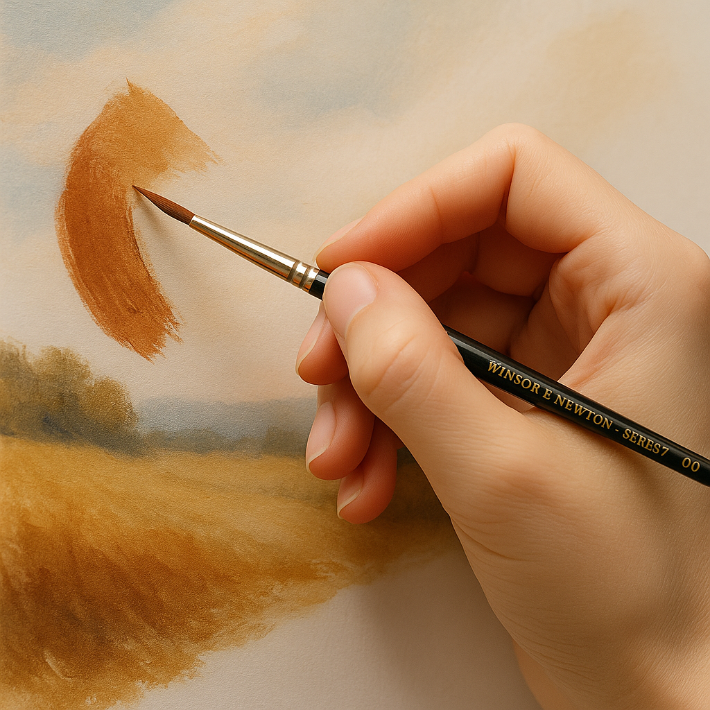 Winsor & Newton Series 7 Kolinsky Sable Round Brush #00