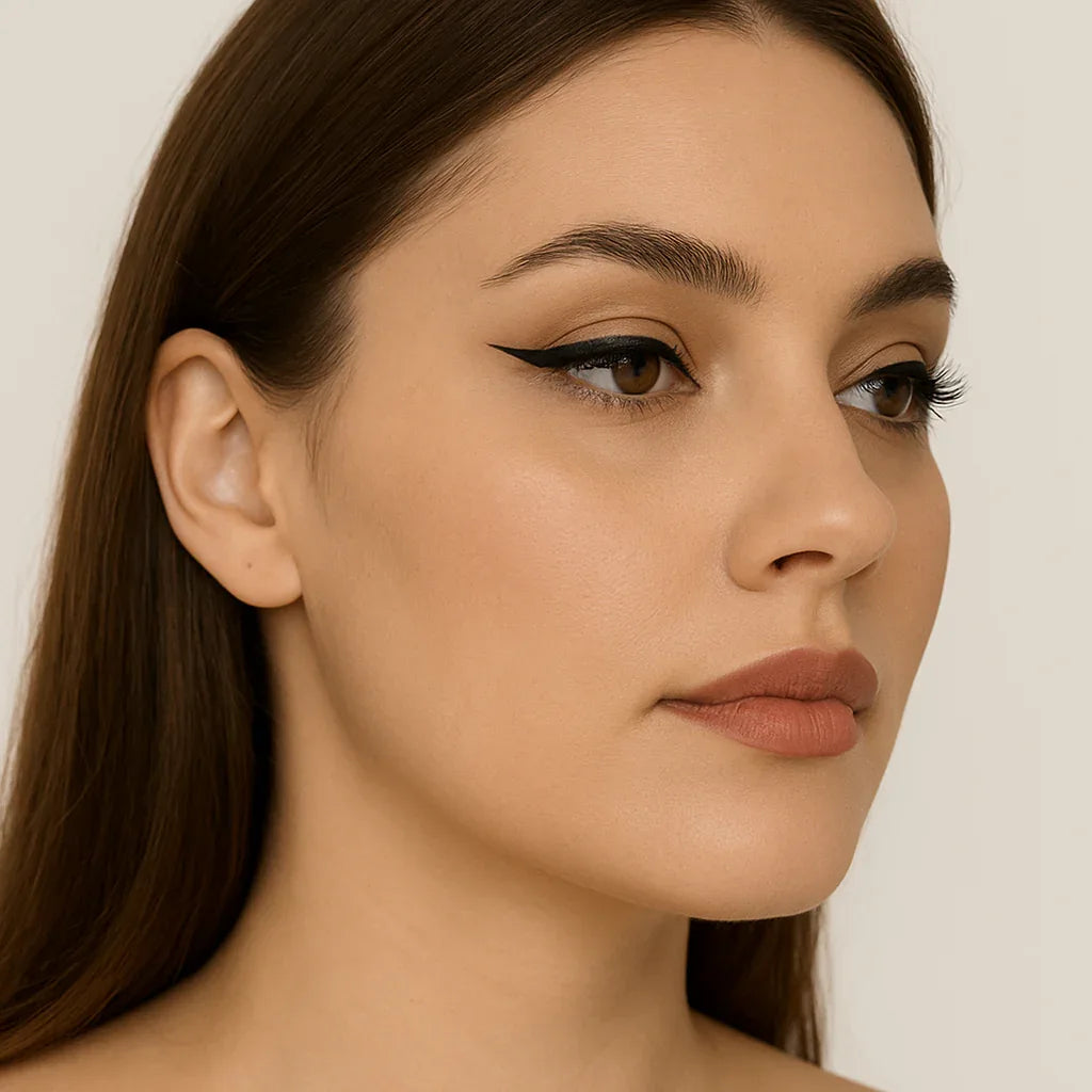 Cleof 6mm Winged Waterproof Black Eyeliner Stamp – Long‑Lasting. - Gomix Brands Outlet