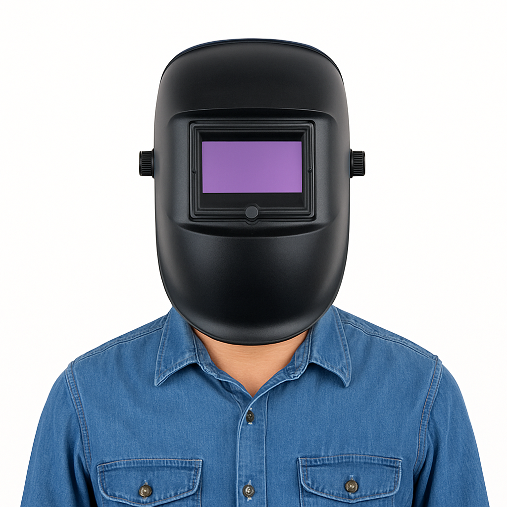 GYS Flip-Flap Welding Helmet: Dual-Screen Eye Protection for MIG/MMA Welding.