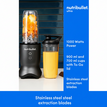 NutriBullet Ultra Personal Blender Quiet Motor