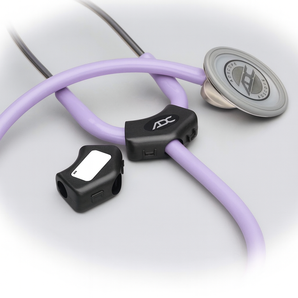 ADC Adscope-Lite 619 Ultra Light Professional Lavender Diagnostic Stethoscope