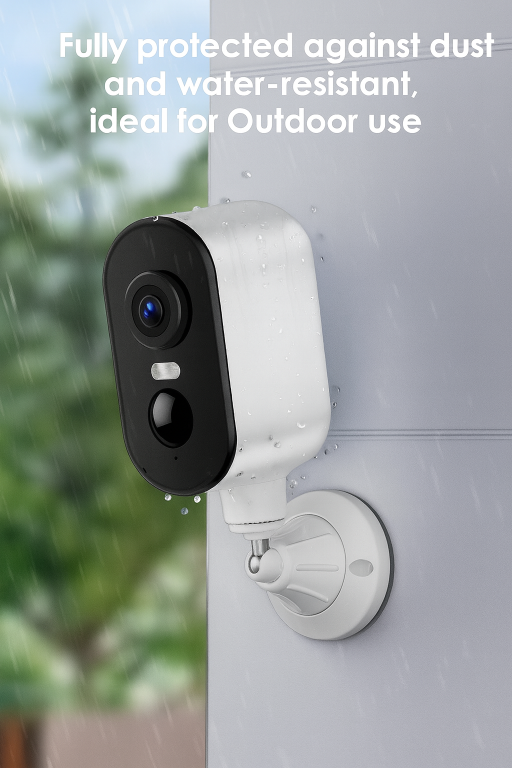 CZEview 2K Wireless Outdoor Camera with Magnetic Mount, 300° PTZ