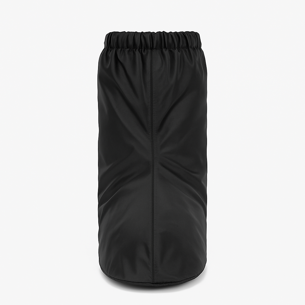 Waterproof Motorcycle Over Boots Black Nylon Rain Boots