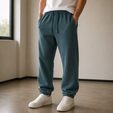 Livergy Men’s Basic Joggers with Brushed Lining
