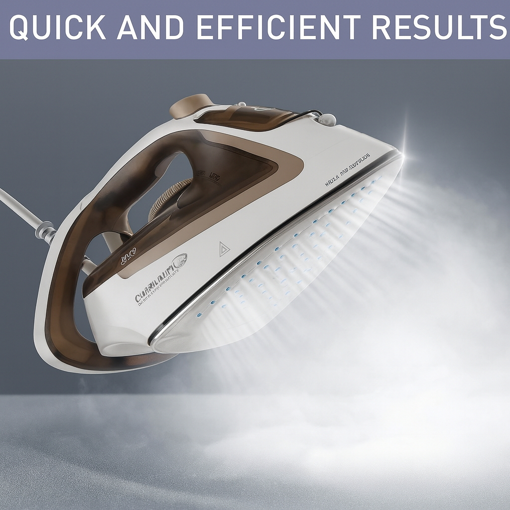 Calor Easygliss Eco Steam Iron 2800W Durable Durilium Soleplate
