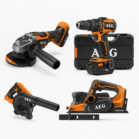 AEG Brushless Powerful Tools Set