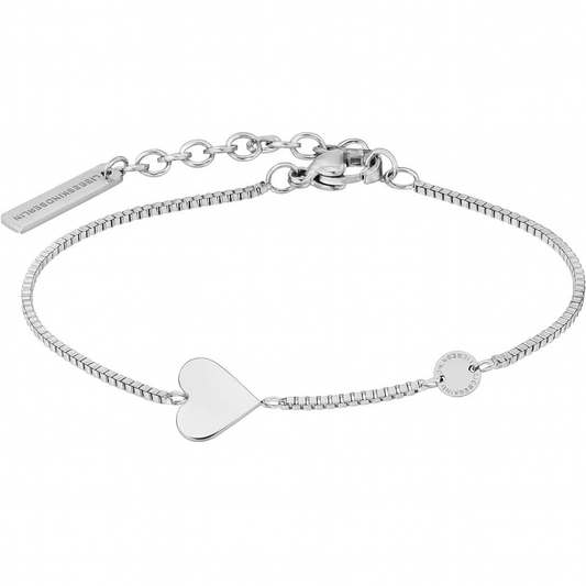 LIEBESKIND Berlin Stainless Steel Women's Bracelet with Snap Closure