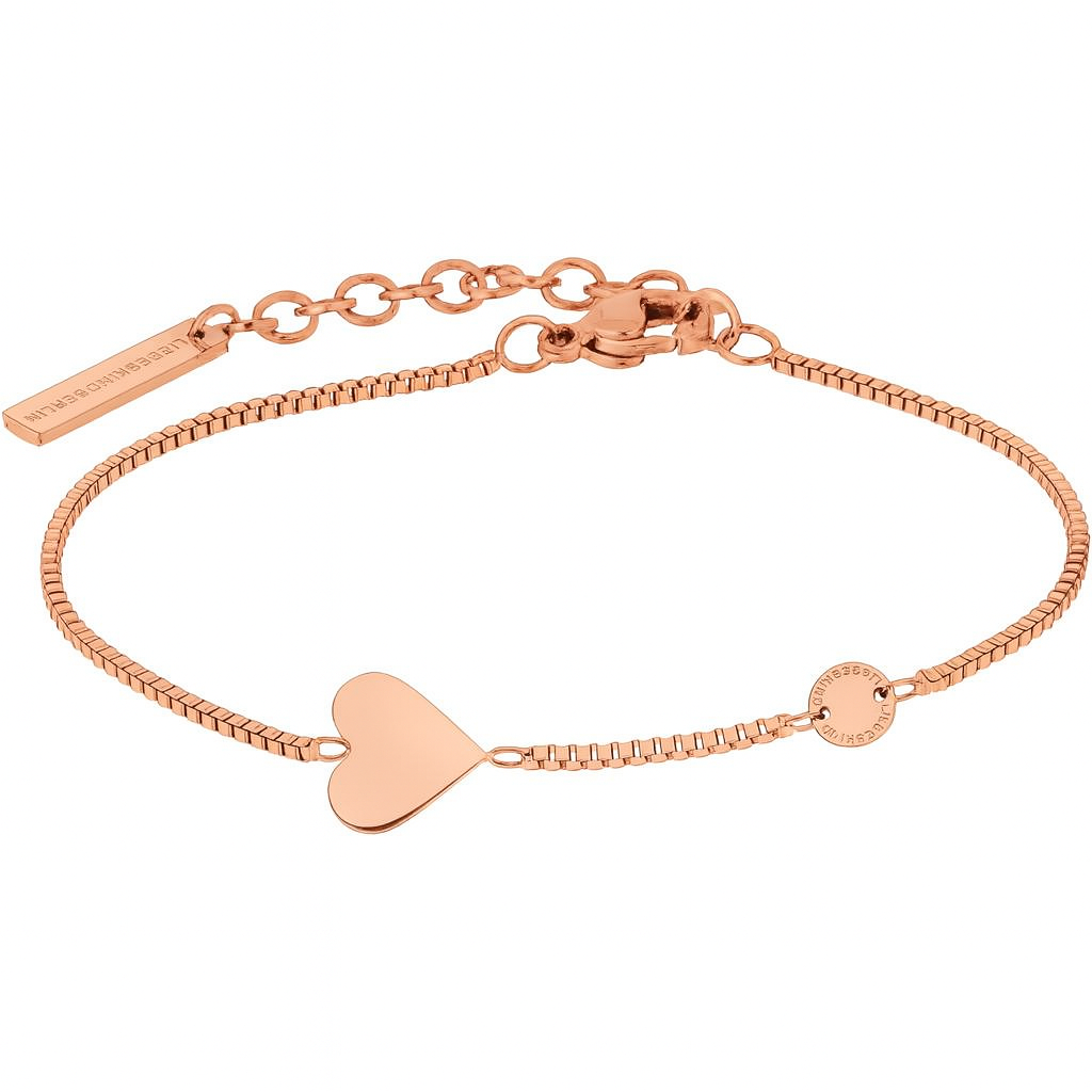 LIEBESKIND Berlin Stainless Steel Women's Bracelet with Snap Closure