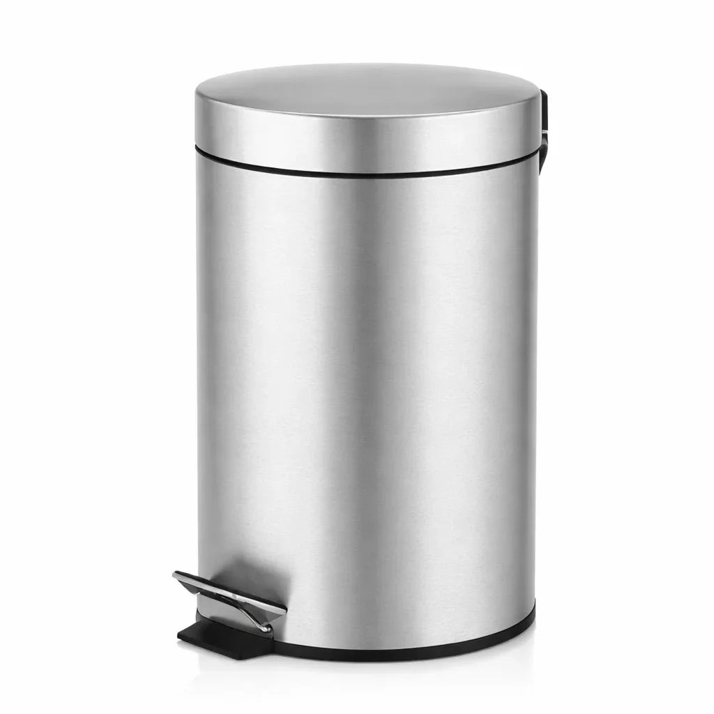 Kela Monaco 3L Stainless Steel Cosmetic Bin with Removable Inner Bucket - Gomix Brands Outlet