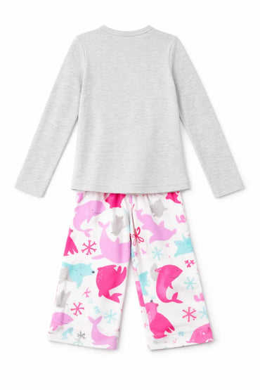 Carter's Just One You Girls Pink Whale Long Sleeve Pajama Set - Gomix Brands Outlet